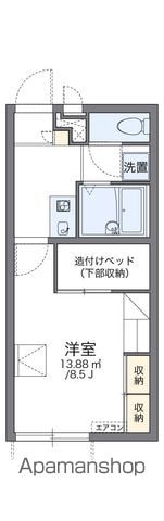 レオパレスアズールの間取り写真