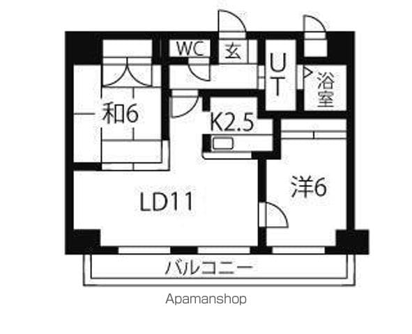 ロイトン山鼻の間取り写真
