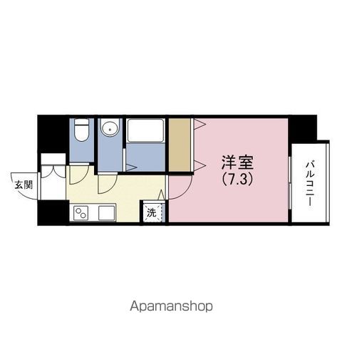 S−RESIDENCE緑橋駅前の間取り写真