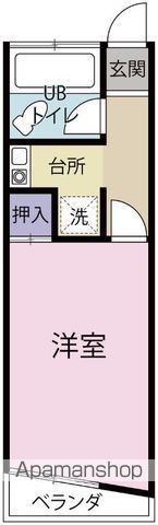 進栄荘の間取り写真