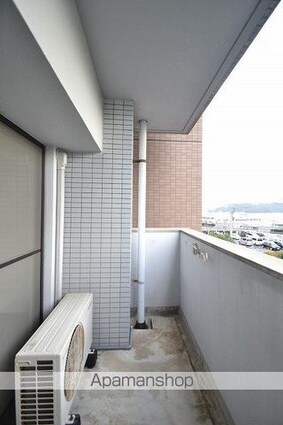 広島県広島市南区宇品海岸２丁目[1DK/32.5m2]のバルコニー