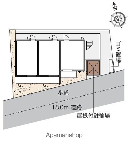 レオネクストアビタシオン　Ｎ 203 ｜ 東京都府中市白糸台１丁目36-1（賃貸マンション1K・2階・21.47㎡） その13