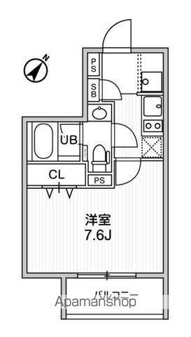 コンポジット渋谷初台の間取り