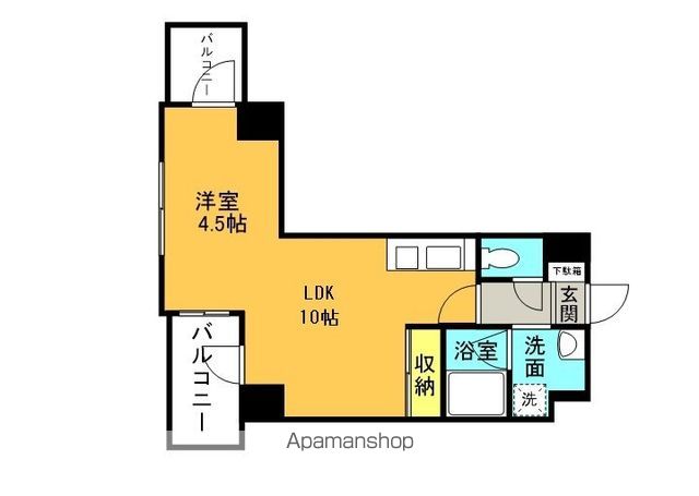 山崎マンション16高槻芥川の間取り写真
