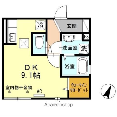 ＡーＲＯＯＭ 202 ｜ 東京都新宿区中町26-1（賃貸アパート1DK・2階・24.64㎡） その30