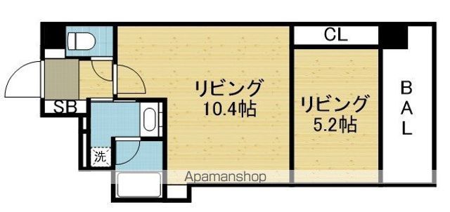 スプランディッド京橋EASTの間取り写真