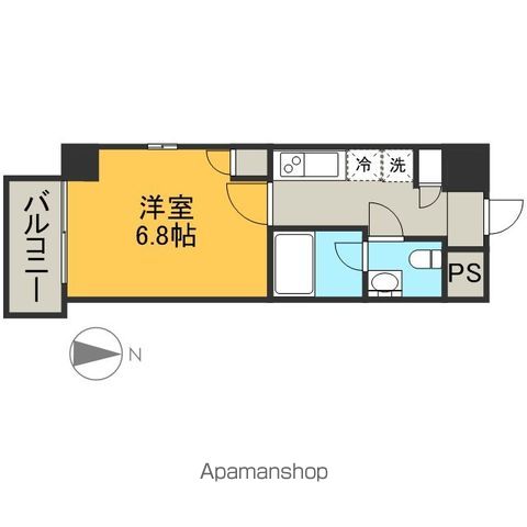 エルザビル名古屋駅前の間取り写真