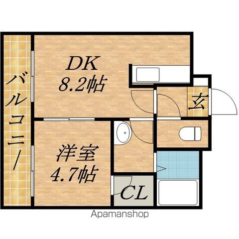 LEE北9条の間取り写真