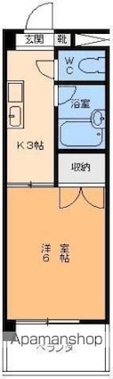 ＬＩＥＮ　リアン[1K/20.22m2]の間取図