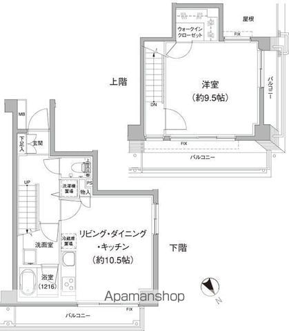 THE CUBEの間取り写真