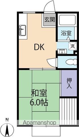 クロノス菫平の間取り写真