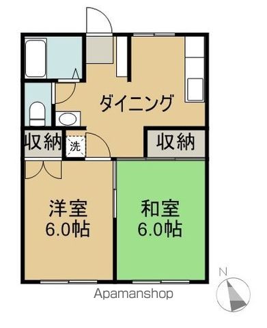 アロマ相生の間取り写真