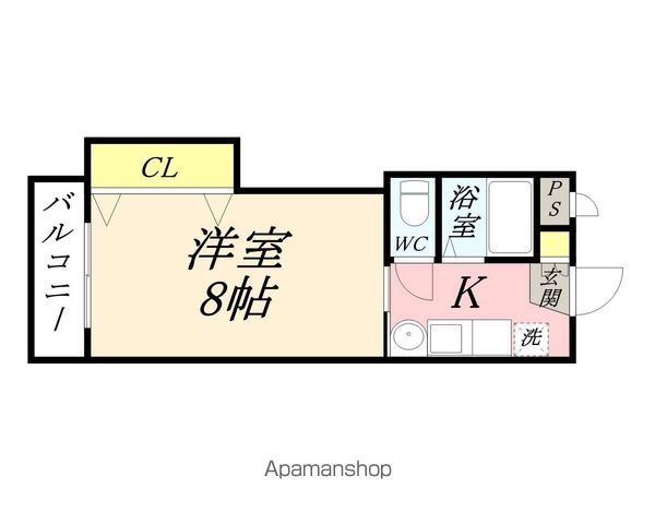 シャインブライト寿Iの間取り写真