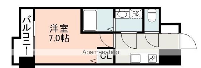 S−RESIDENCE加治屋町ACHIEVEの間取り写真