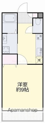 アーバンテラス東岡山Ⅱ[1K/29.81m2]の間取図