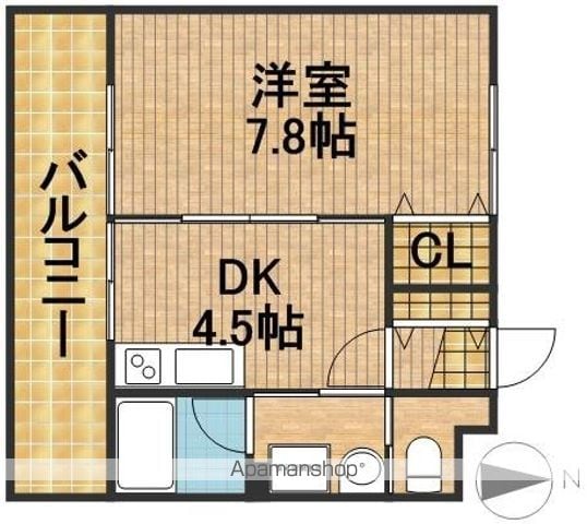 シャンツェ志都呂の間取り写真