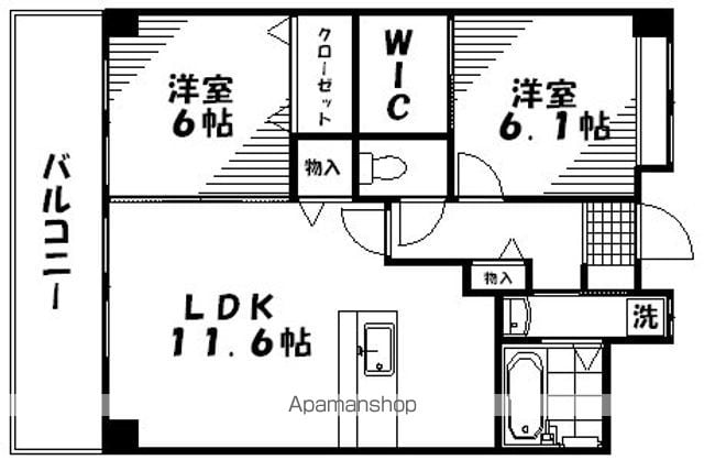 ヴィラージュ緑井の間取り写真
