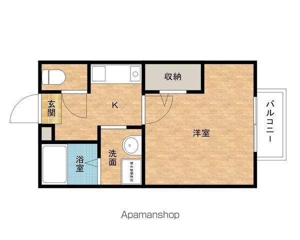 セジュールZENZOの間取り写真