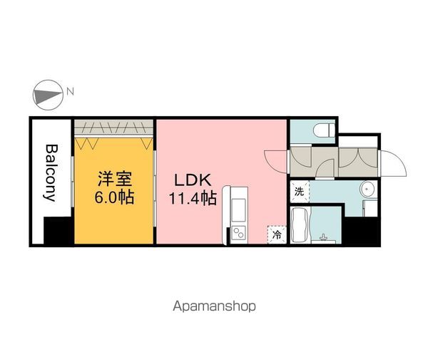 ビリオネアS竹屋の間取り写真