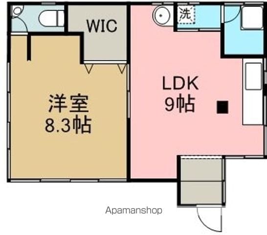 熊本市中央区 1階建 築72年の間取り写真