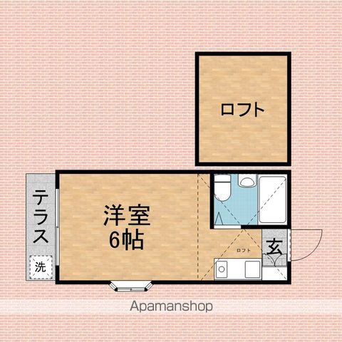 コスモスハイツの間取り写真