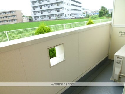 東京都武蔵村山市学園３丁目[1R/32.9m2]のバルコニー