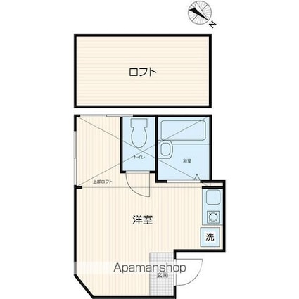 ＭＧＢ狛江[1R/15m2]の間取図