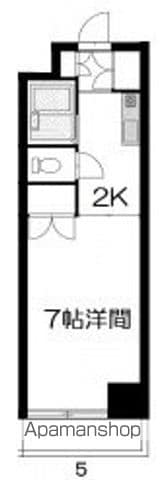 ルミネ東白島の間取り写真