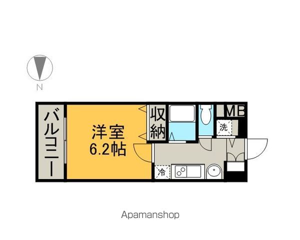 プレサンス名古屋城前ラバンカの間取り写真