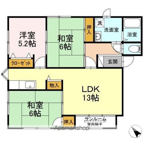 間取り：202023888736