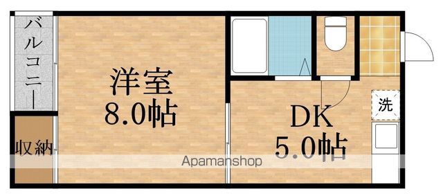 ササイマンションの間取り写真