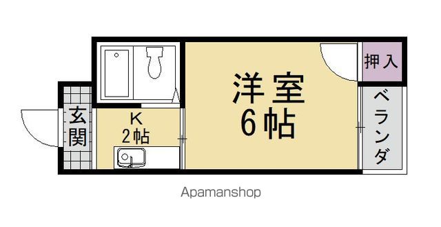 山ノ内大町マンションの間取り写真