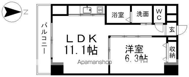 AHビルの間取り写真