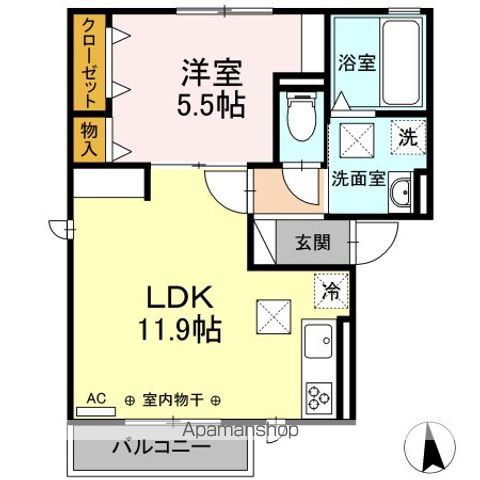 ルーセントの間取り写真