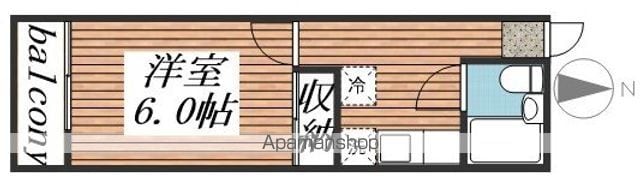 Kハイツ山田の間取り写真