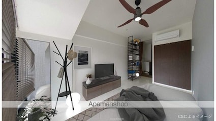 サニーサイドⅡ[1R/24m2]のリビング・居間