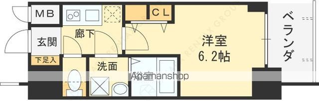 ARCOBALENO OSAKA FUSEの間取り写真
