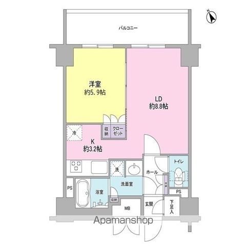コンフォリア春日富坂の間取り写真