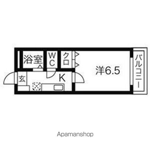 【パレス弘城の間取り】