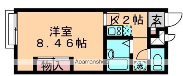 レオパレスフジAの間取り写真
