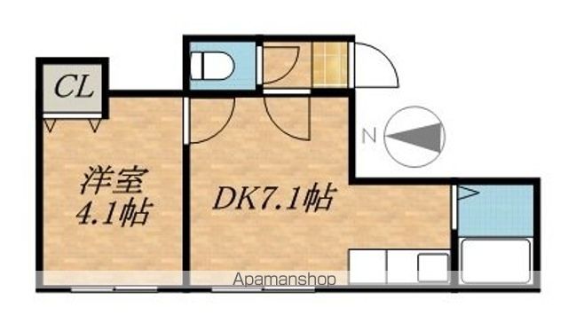 シャネル麻生参番館の間取り写真