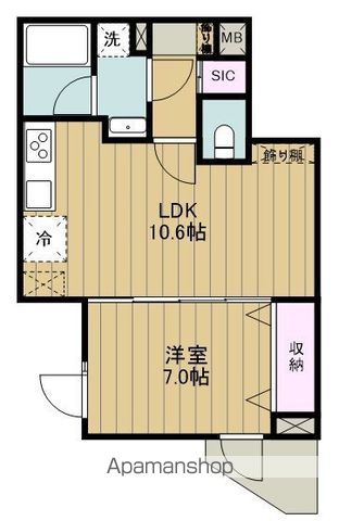 パークキューブ大森山王の間取り写真