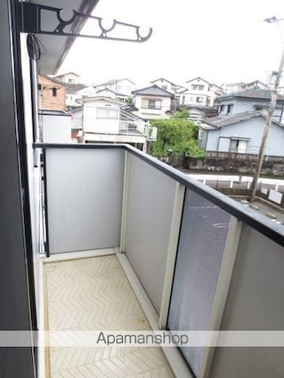 ファミール小春の里　Ｄ棟[2DK/41.89m2]のバルコニー