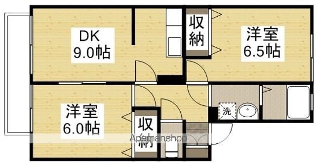 リヴェール新倉敷A棟の間取り写真