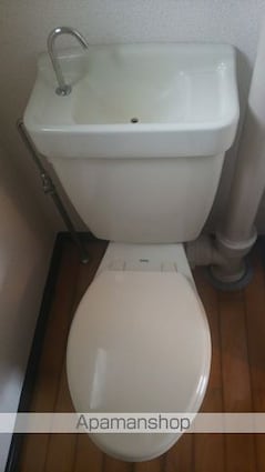 沖マンション[2DK/43.87m2]のトイレ