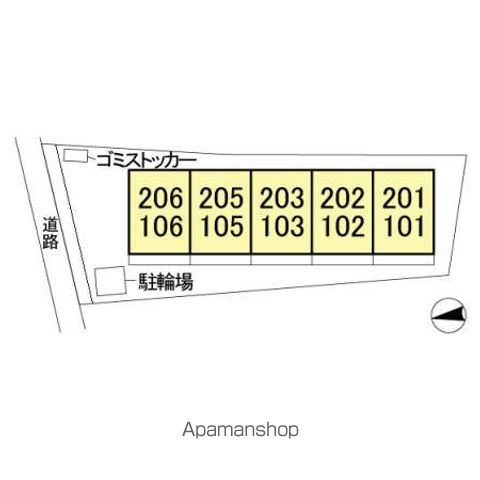 ボア・ボヌール 106 ｜ 千葉県習志野市谷津２丁目4-21（賃貸アパート1K・1階・25.15㎡） その20