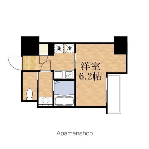 ARTIZA森ノ宮D.C.の間取り写真