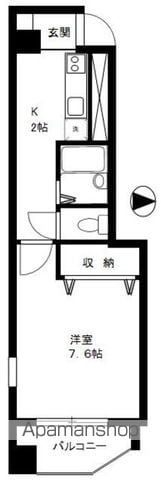 【墨田区石原のマンションの間取り】