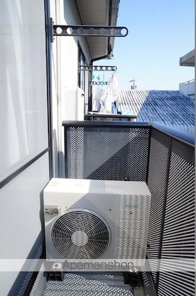 静岡県浜松市中央区早出町[1K/24.17m2]のバルコニー