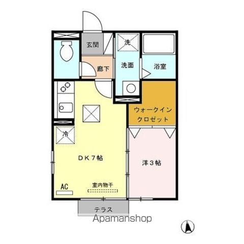 ルーチェフィオーレほうえの間取り写真